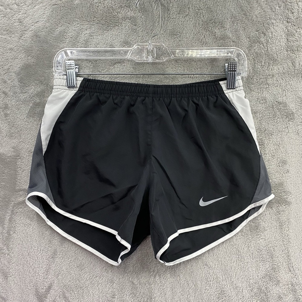Nike Dri-FIT Running Shorts Women's XS Black Athletic Gym Track Shorts